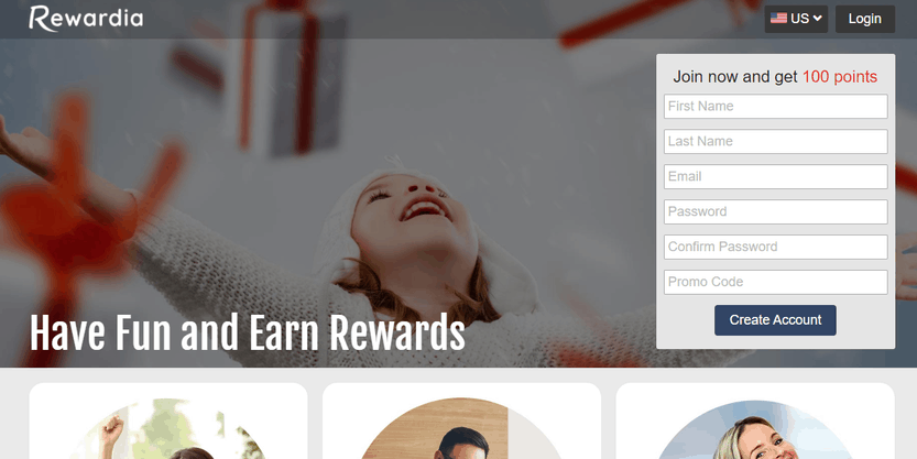Rewardia lets you earn money online instant payout.